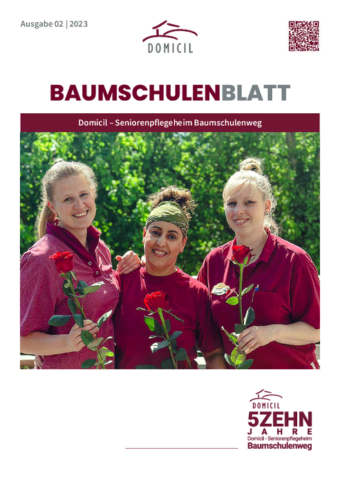 Ausgabe 2/2023 der Heimzeitung Baumschulenblatt aus Berlin-Treptow